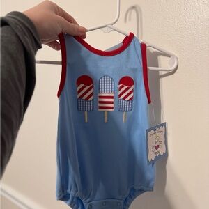 Blue Popsicle Bodysuit